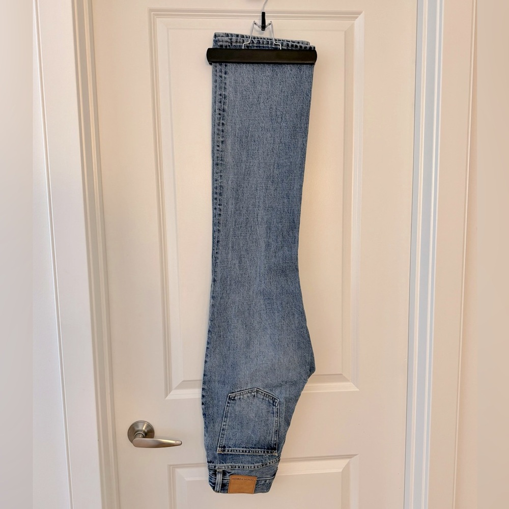 Aritzia Denim Forum Jane 70s Super High Boot Size 26 Jean